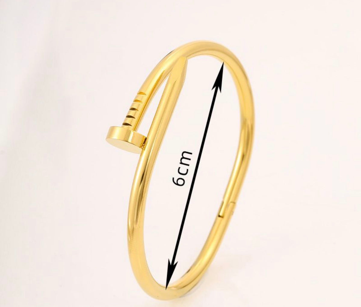 Nail Bangle Bracelet