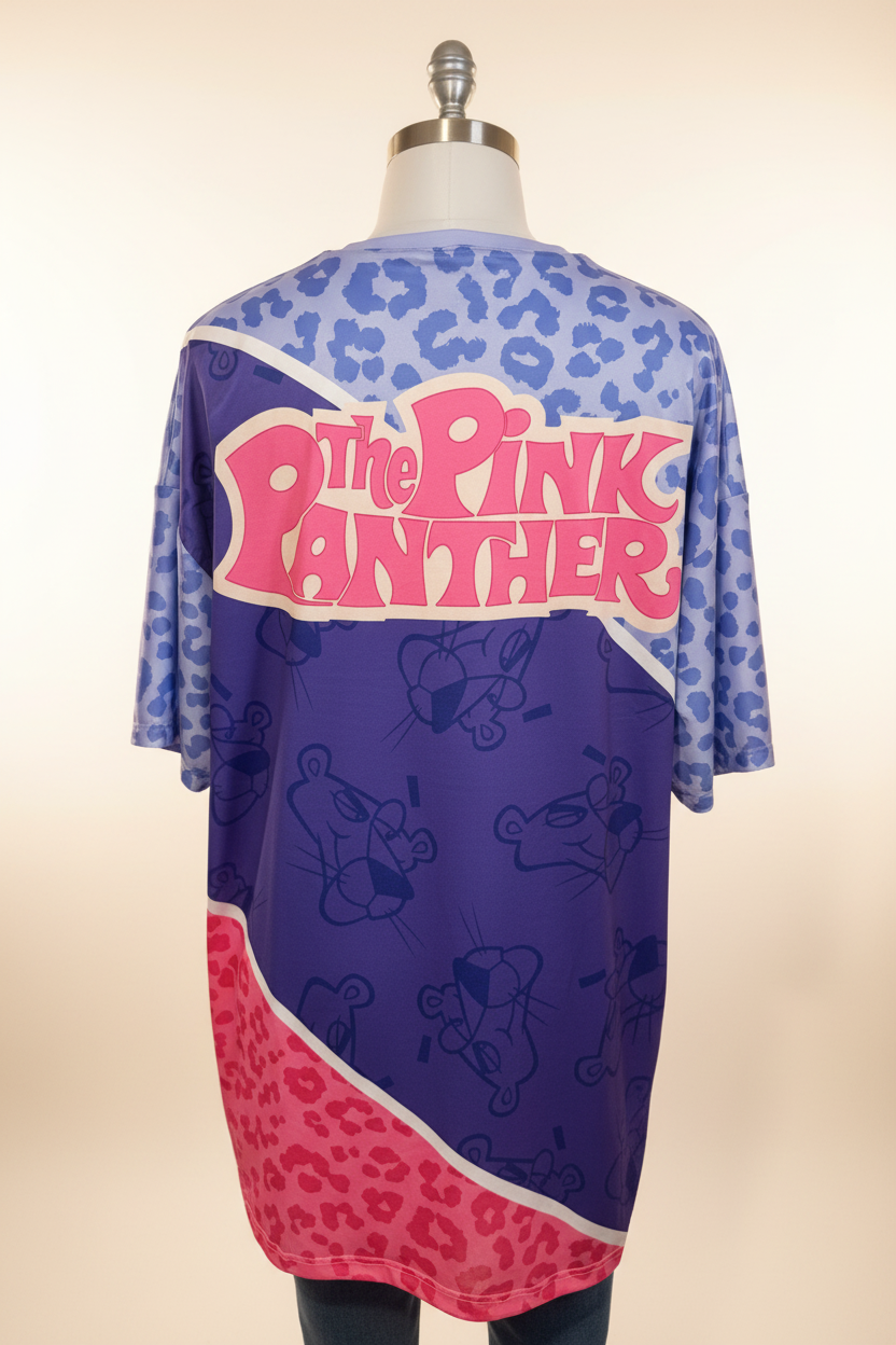 Pink Panter oversized shirt