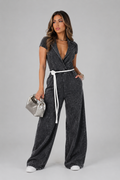Confidence Black Jumpsuit
