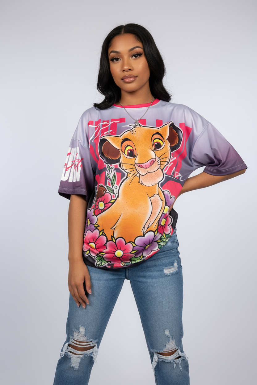 Wild & Bloom Oversized Tee