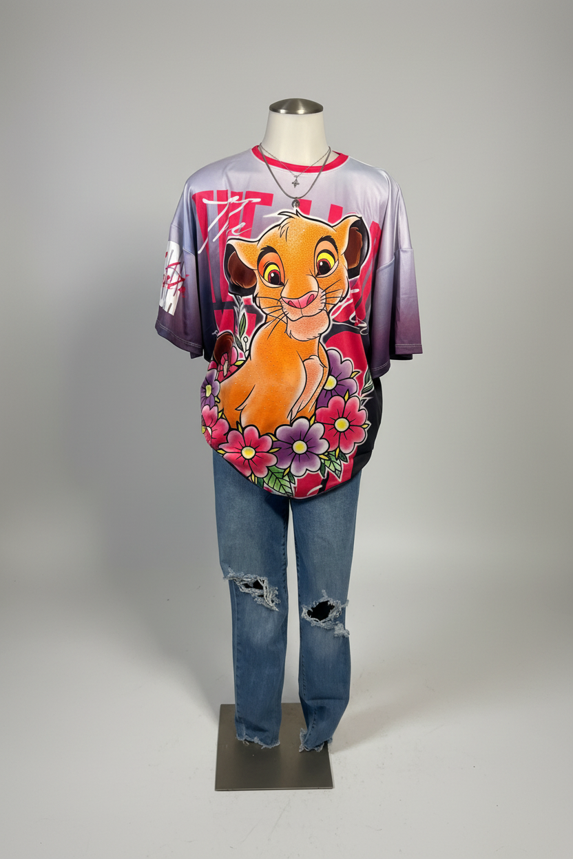 Wild & Bloom Oversized Tee