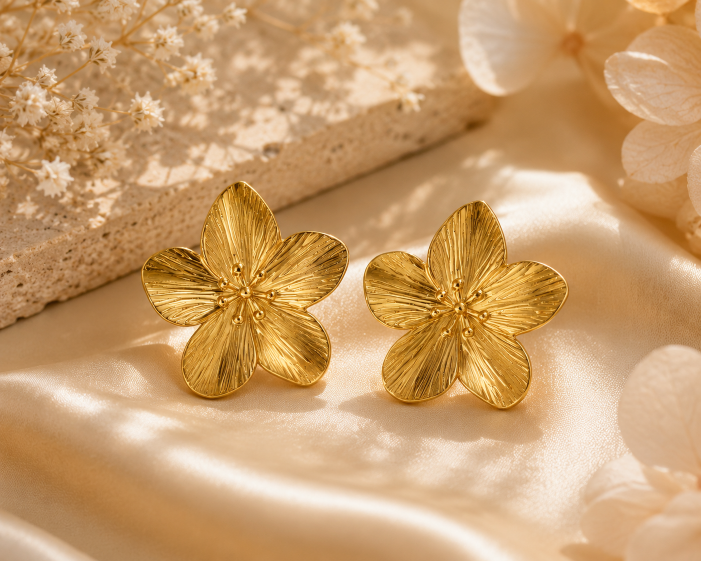 FLOWERS EARRINGS ✨🌼