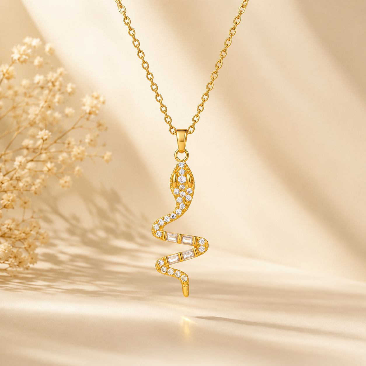 🐍 SNAKE NECKLACE