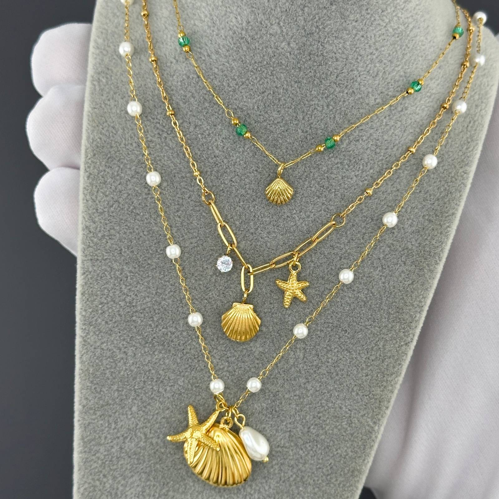 🌊 COASTAL CHARM NECKLACE