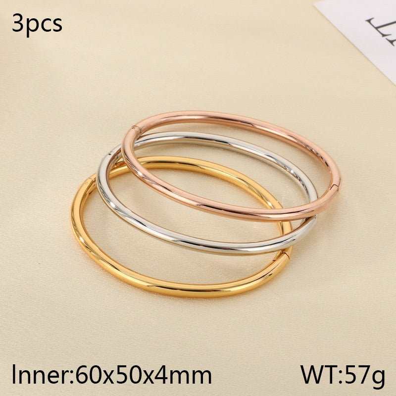 Classic Trio Bangle Set