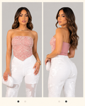Top rosa