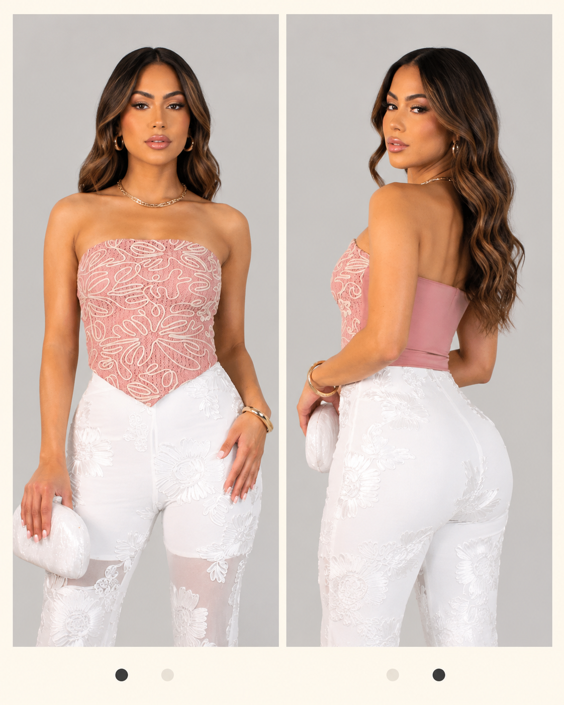 Top rosa