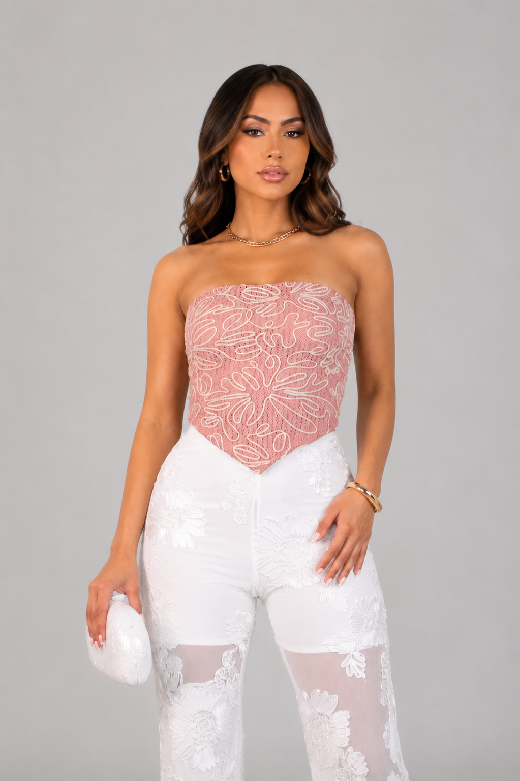 Top rosa