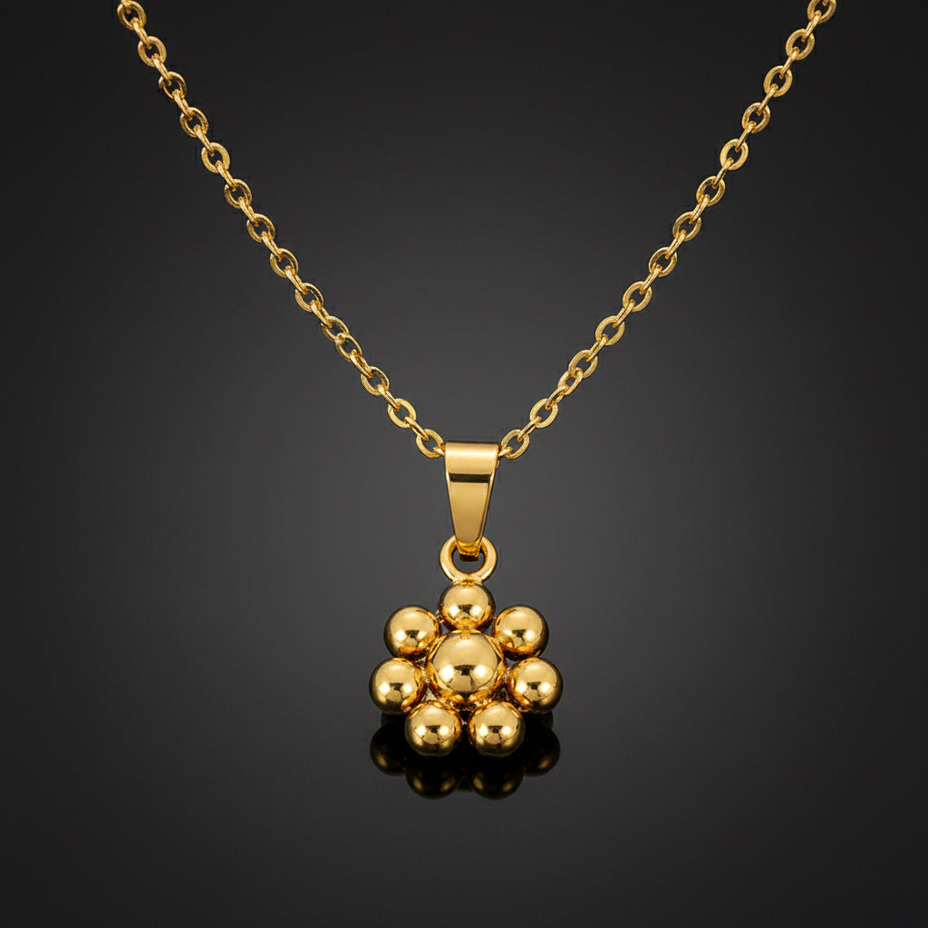 Golden Bloom 3-Piece Jewelry Set