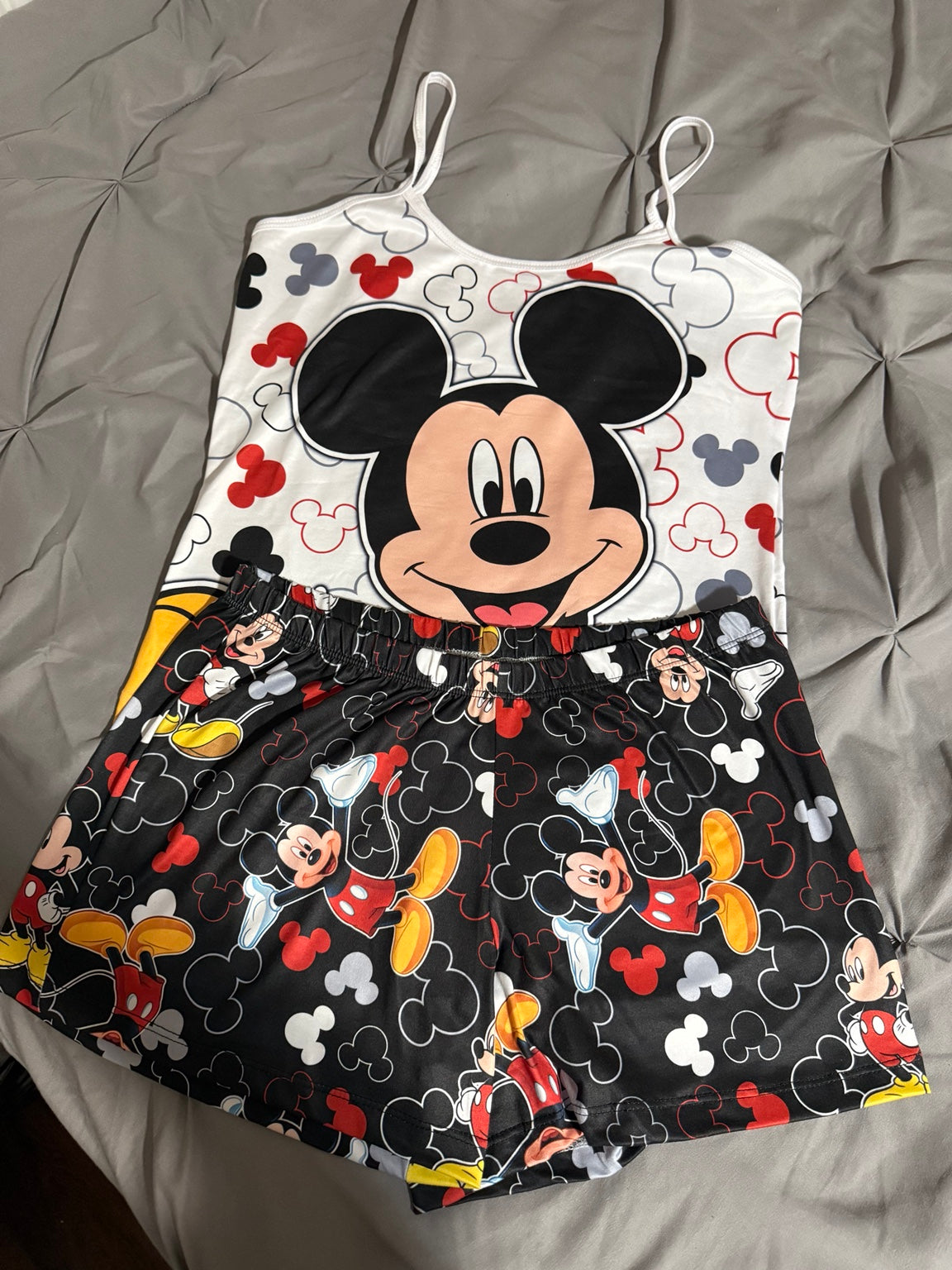 Mickey Mouse camisole and shorts pajama set original product photo 1